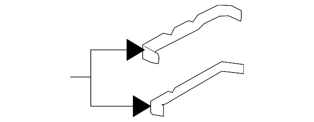 MR512588 Деталь BRACKET