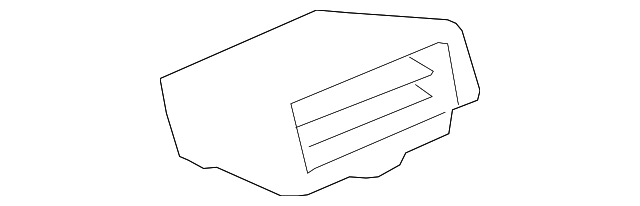 MR648043 Деталь OUTER DUCT, RIGHT