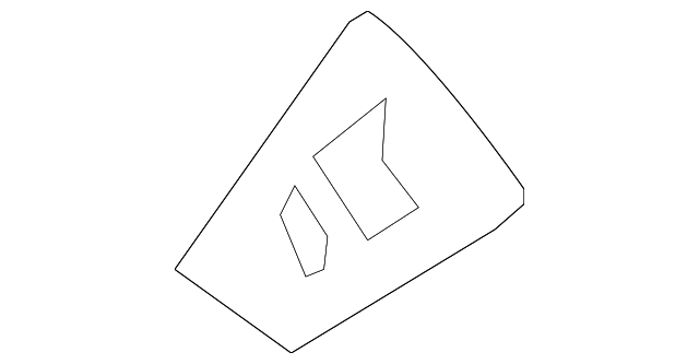 MR648045 Деталь TRIM, LEFT