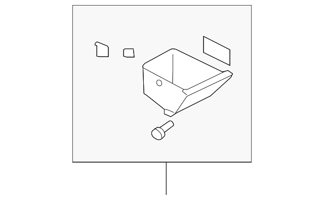 MR647159 Деталь BOX ASSY