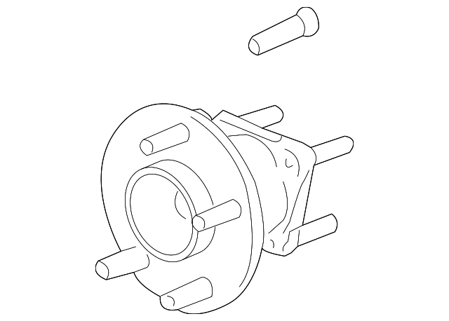 15798483 Деталь HUB ASSY, RIGHT