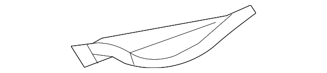 61627-AE010 Деталь INNER WHEELHOUSE EXTENSION, RIGHT