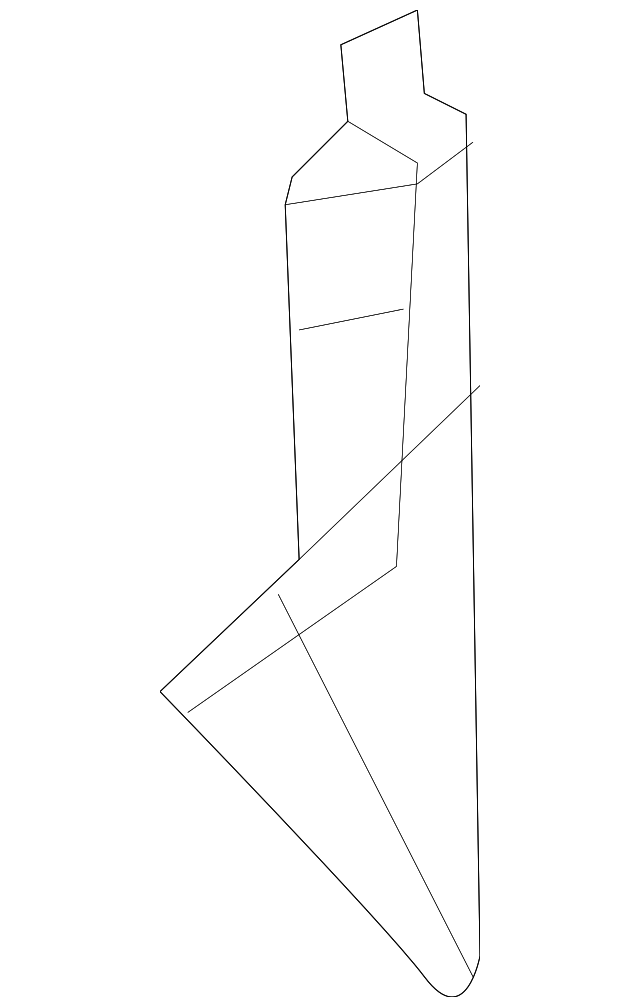 61641-AE010 Деталь INNER WHEELHOUSE GUSSET, RIGHT