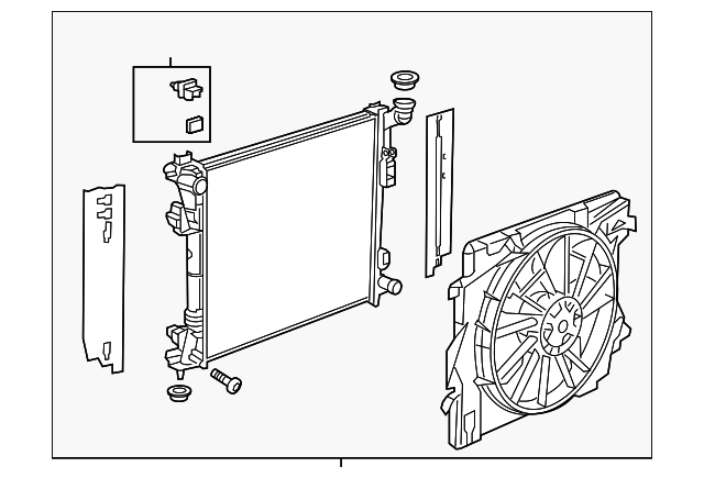 7B0-121-249-G Деталь COOLING MODULE