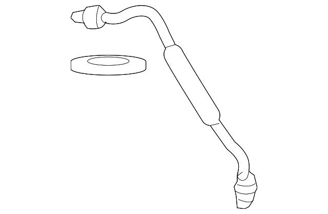3C3Z9T516AA Деталь OIL FEED TUBE