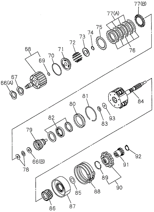 SLX AT MULTIPLE DISK CLUTCH