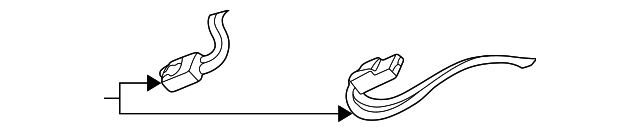 XL1Z13A625AA Деталь WIRE HARNESS