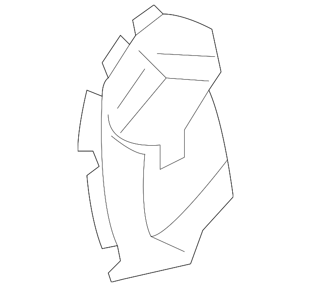 5112886AC Деталь TAIL LAMP POCKET, RIGHT