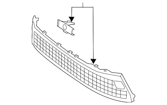 52102-78050 Деталь LOWER GRILLE