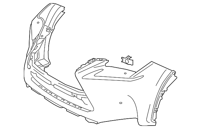 52119-78908 Деталь BUMPER COVER