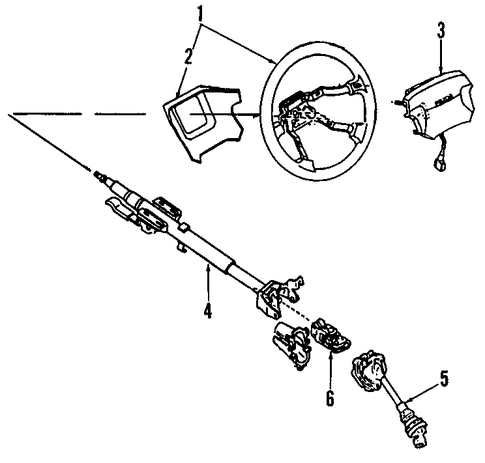 929 STEERING COLUMN