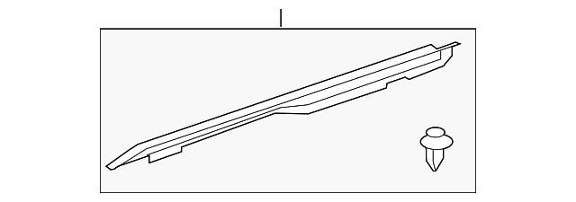 53808-50010 Деталь UPPER SEAL, LEFT