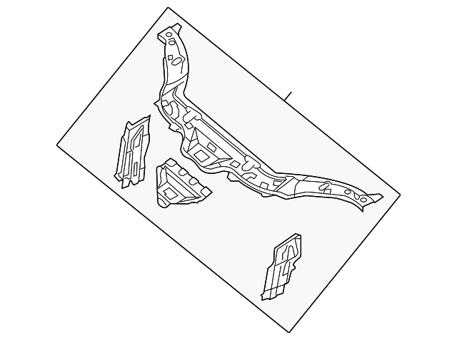 5097909AA Деталь UPPER TIE BAR