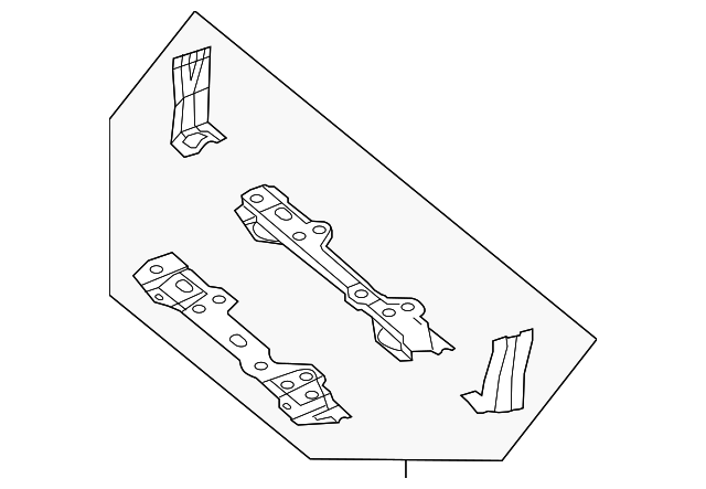 5099440AA Деталь LOWER TIE BAR
