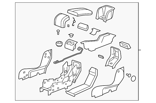 15918452 Деталь SEAT ASSY