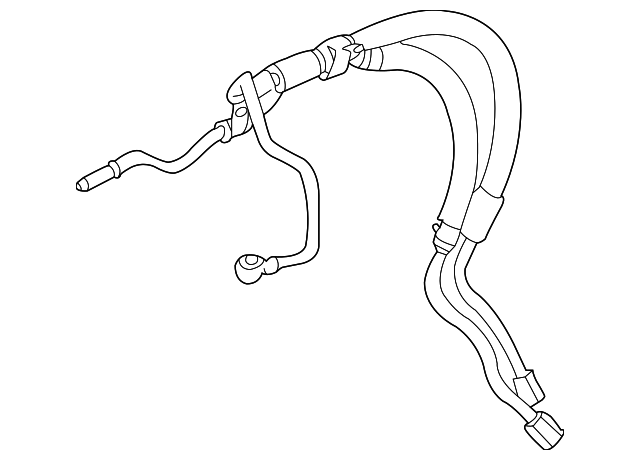34610FE121 Деталь HOSE & TUBE ASSY