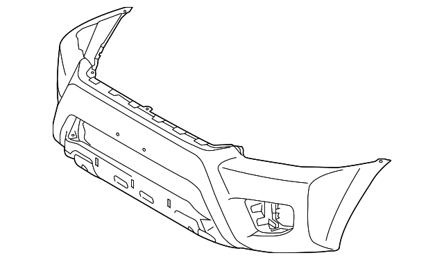 52119-04906 Деталь BUMPER COVER
