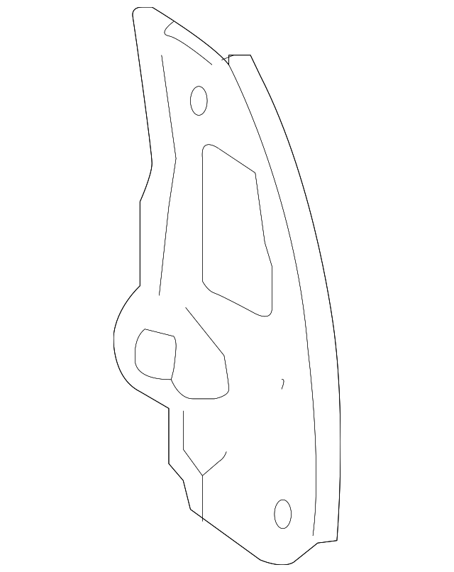 LD47-71-1AXA Деталь CORNER PANEL, LEFT