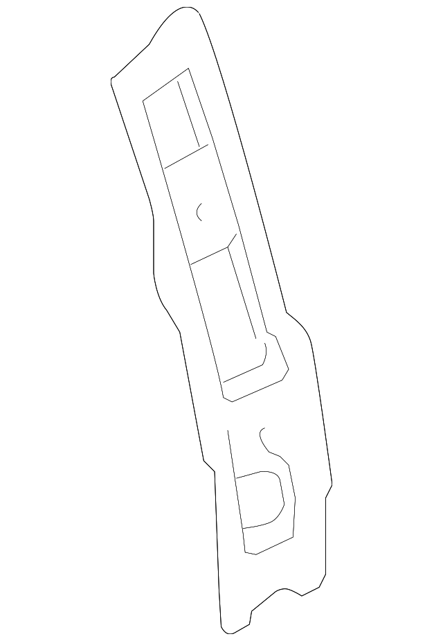 LC62-71-4H2A Деталь LOWER REINF, LEFT
