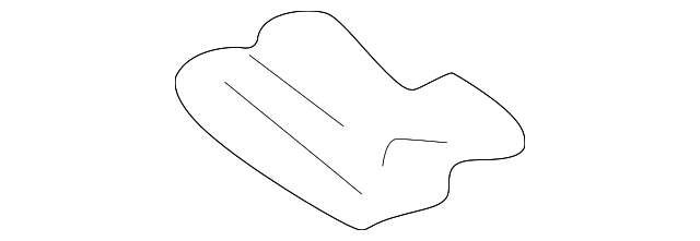 55257-32010 DASH PANEL HOLE COVER, LEFT