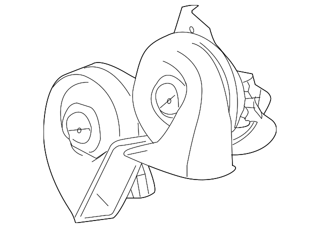YL2Z13832AA Деталь HORN