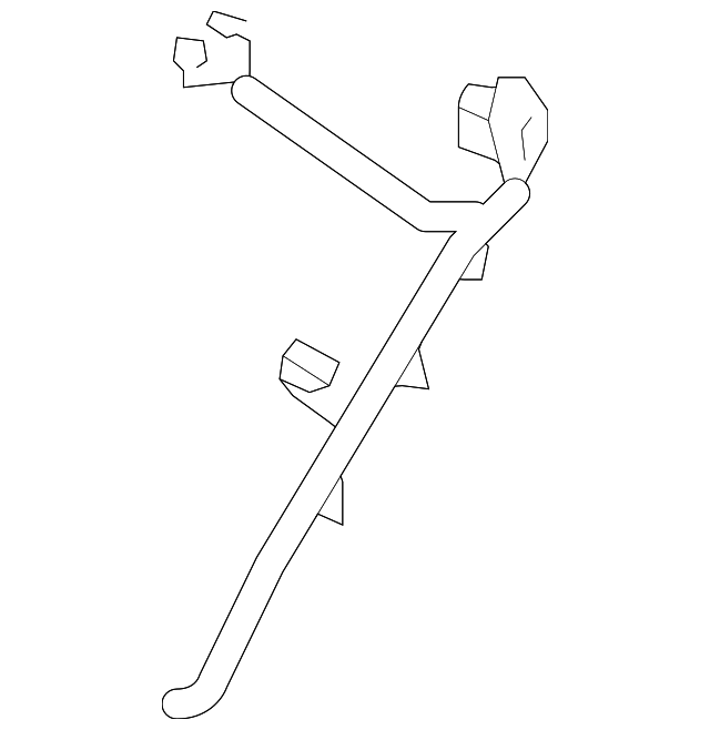 25887414 Деталь WIRE HARNESS, RIGHT