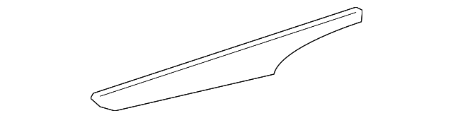 15243632 Деталь UPPER MOLDING, LEFT