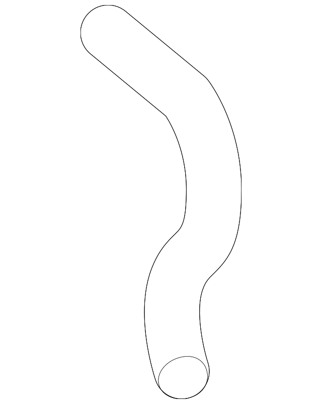 215017S000 Деталь UPPER HOSE