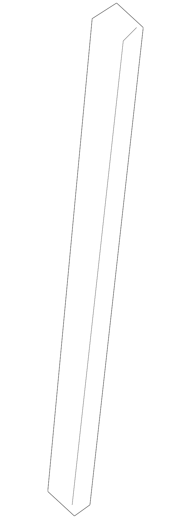 214989FD0A Деталь RADIATOR ASSY SEAL, RIGHT
