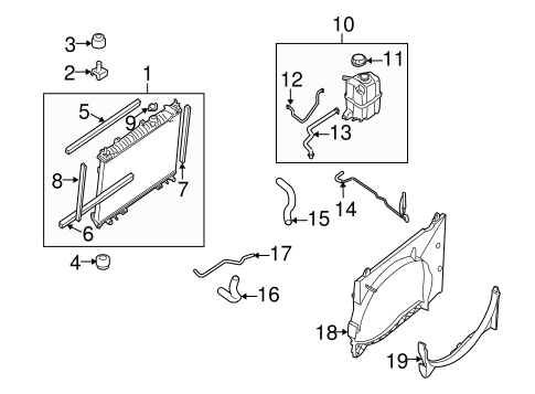 QX56 RADIATOR & COMPONENTS 2