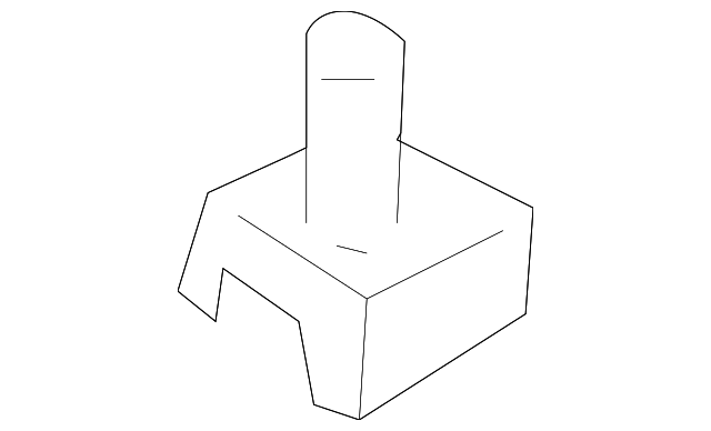 214457S000 Деталь RADIATOR ASSY PIN, LEFT