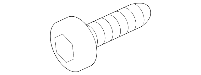 -N811487-S100 Деталь UPPER MOLDING RIVET, LEFT