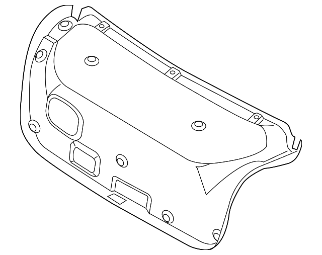 81750-2F010 Деталь TRUNK LID TRIM