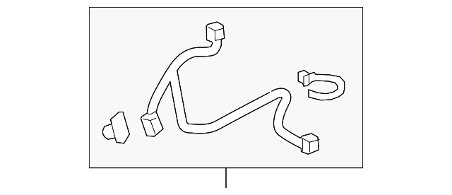 32758-SZA-A01 Деталь SUB-WIRE, L. RR. DOOR
