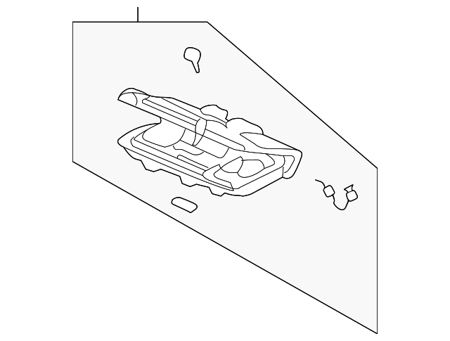 77299-SDN-A71ZA Деталь HOLDER, CENTER *NH488L* (TECHNICAL METAL