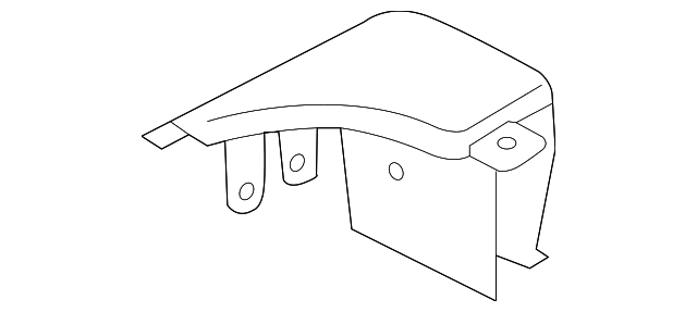 51467351679 Деталь SEAT BELT COVER, LEFT