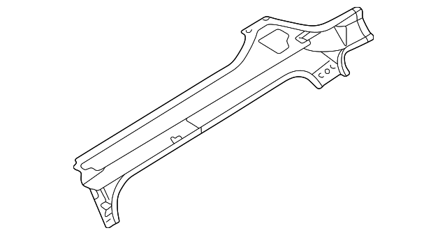 1K52Y-70070 Деталь ROOF RAIL, RIGHT