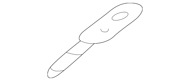 88899129 Деталь SPACER PLATE, LEFT