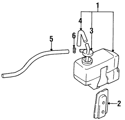 Eclipse COOLANT RESERVOIR