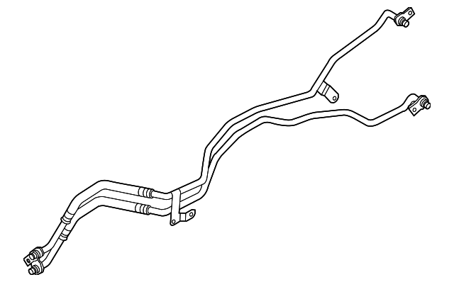 7P0-317-801-E Деталь COOLER LINE