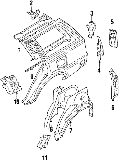 Corolla INNER COMPONENTS