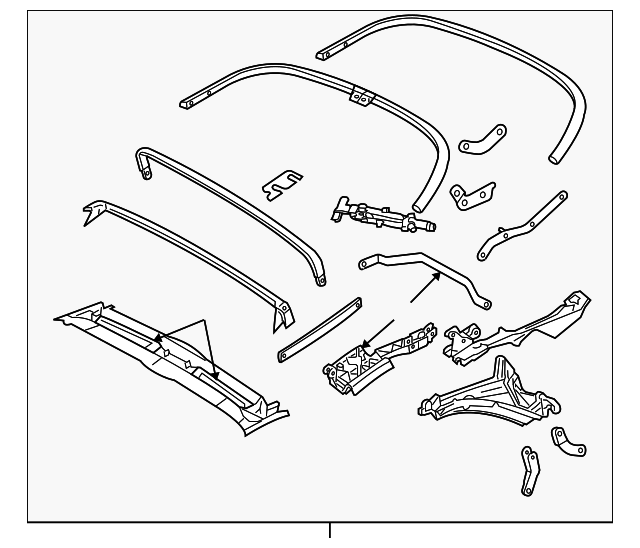 5140983AA Деталь FRAME ASSY