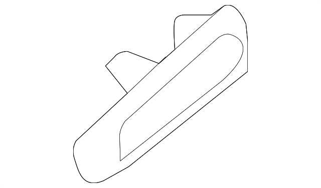 7405A646 MOLDING, LEFT