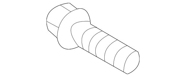 0158010503 Деталь ENGINE BRACKET BOLT, RIGHT