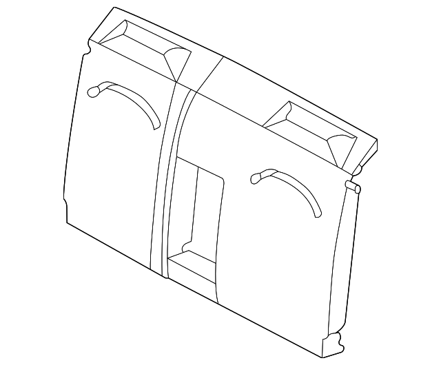 WJ371L5AB Деталь SEAT BACK