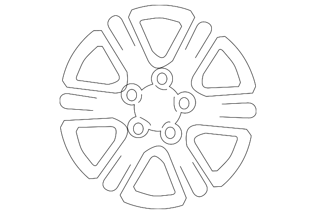 42611-48470 Деталь WHEEL, ALLOY