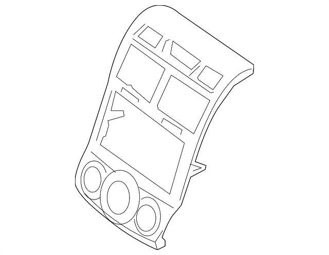 84740-1F530CA Деталь CENTER COVER