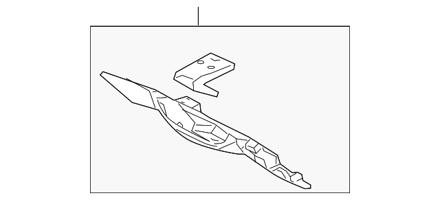 84750-1F000WK Деталь LOWER COVER