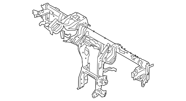84410-1F120 Деталь DASH CROSSMEMBER