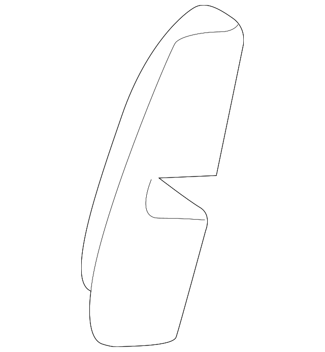 88673-1KA1A STRIKER COVER, LEFT